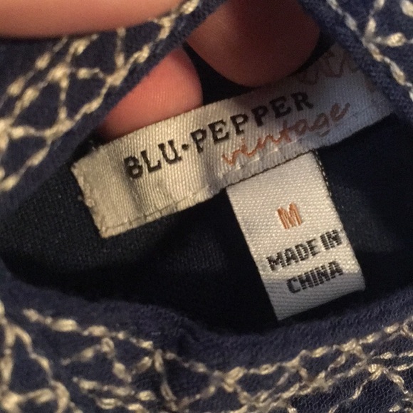 Navy blue dress - Picture 2 of 2